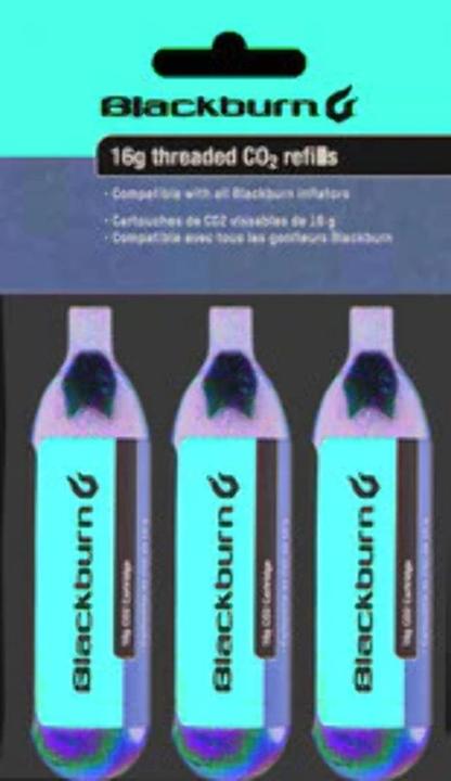 Actual product image Blackburn 25G CO2 Bulk Cartridges 16 Pack (Replacement CO2 cartridges)