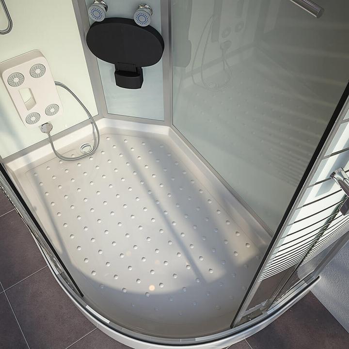 Produktbild Home Deluxe Dampfdusche mit Wasserfall Dampfsauna MANTA XL, 120x80x220cm - Rechts
