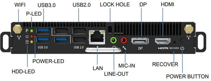 Image du produit Huawei OPS i7-10700 DDR4 16GB 512GB SSD Windows 10 IOT Entreprise SAC