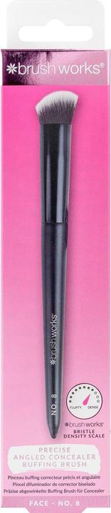Brush Works Brushworks No. 8 Precise Angled Concealer Buffing Brush (Anti-cernes)