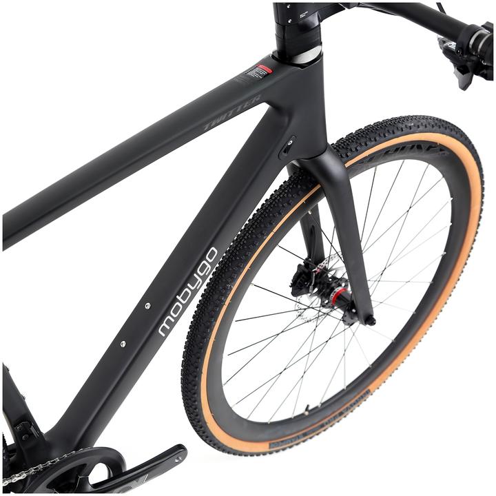 Produktbild Mobygo Twitter V1-PB Carbon schwarz (54 cm)