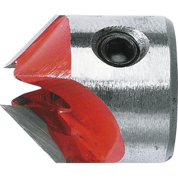 Stern, Bohrereinsatz, Aufstecksenker HW für Holzspiralbohrer ø 3,0 mm Senker ø 16 mm Stahl (3 mm)