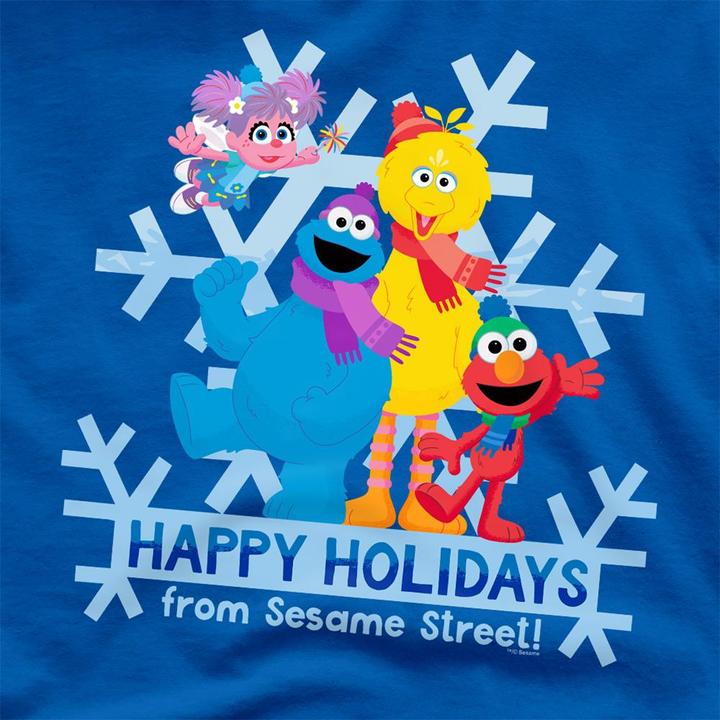 Image du produit - T-shirt motif Macaron le glouton HAPPY HOLIDAYS - Adulte (S)