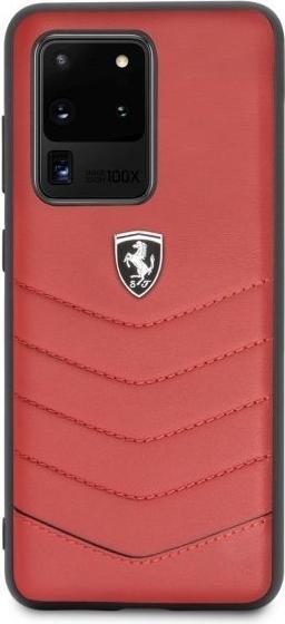 Actual product image Ferrari Hardcase FEHQUHCS69RE S20 Ultra G988 czerwony/red Heritage (Samsung Galaxy S20 Ultra)