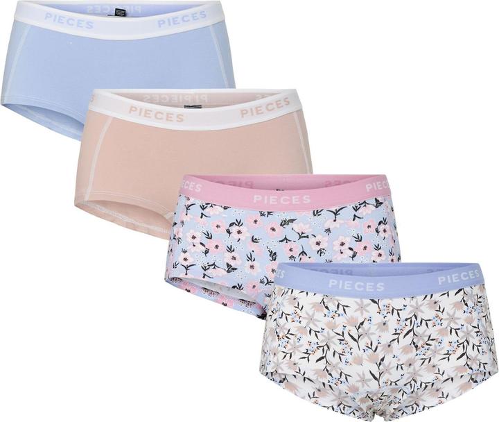 Produktbild Pieces PCLOGO 4er-Pack Boxershorts (XL, 4er Pack)