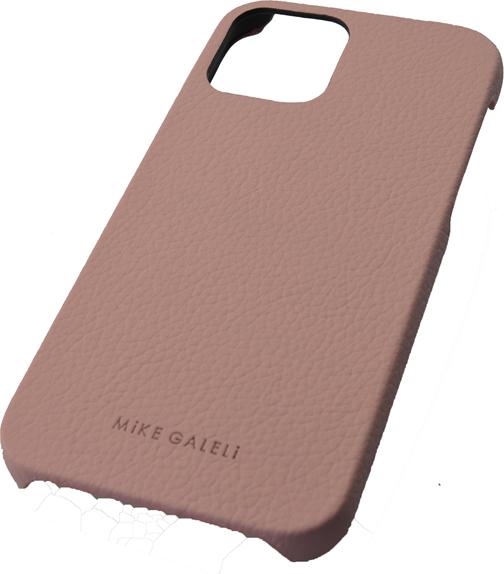 Produktbild Mike Galeli Hard-Cover aus Echtleder Lenny rose tan (Apple iPhone 12, Apple iPhone 12 Pro)