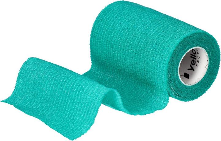 Actual product image Yellow Kohäsive Fixierbinden 10cmx4.5m, grün