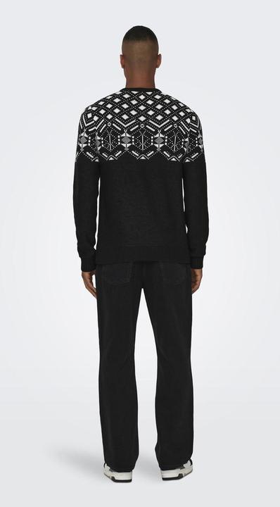 Produktbild Only & Sons ONSEZ REG 7 JAQ CREW KNIT Strickpullover (XXL)