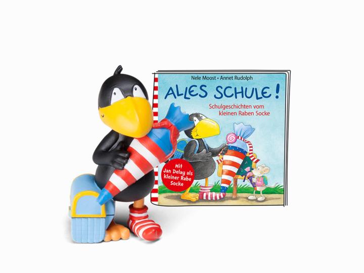 Actual product image Tonies Audio book Tonie : Der kleine Rabe Socke - Alles Schule. (German)