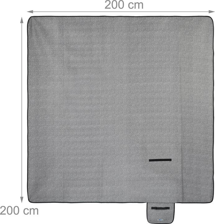 Actual product image Relaxdays Picnic blanket
