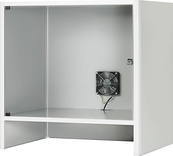 Produktbild RAU Monitorgehäuse mit integriertem Aktivlüfter (Metall)