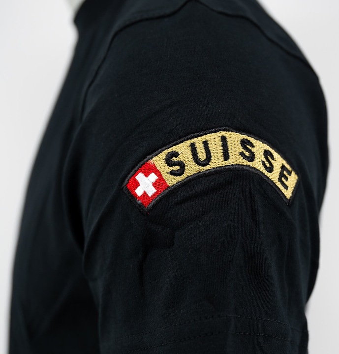 Immagine prodotto Army Shop Maglietta militare svizzera con emblema (M)