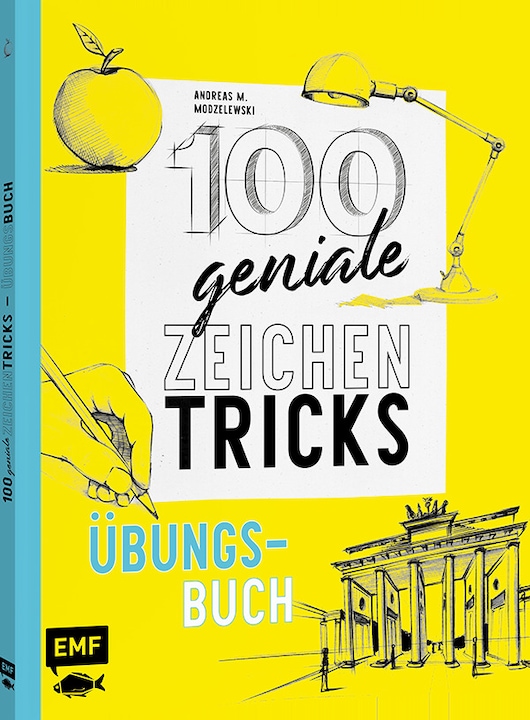 Actual product image Buch - 100 geniale Zeichentricks (German, Andreas M. Modzelewski, 2022)