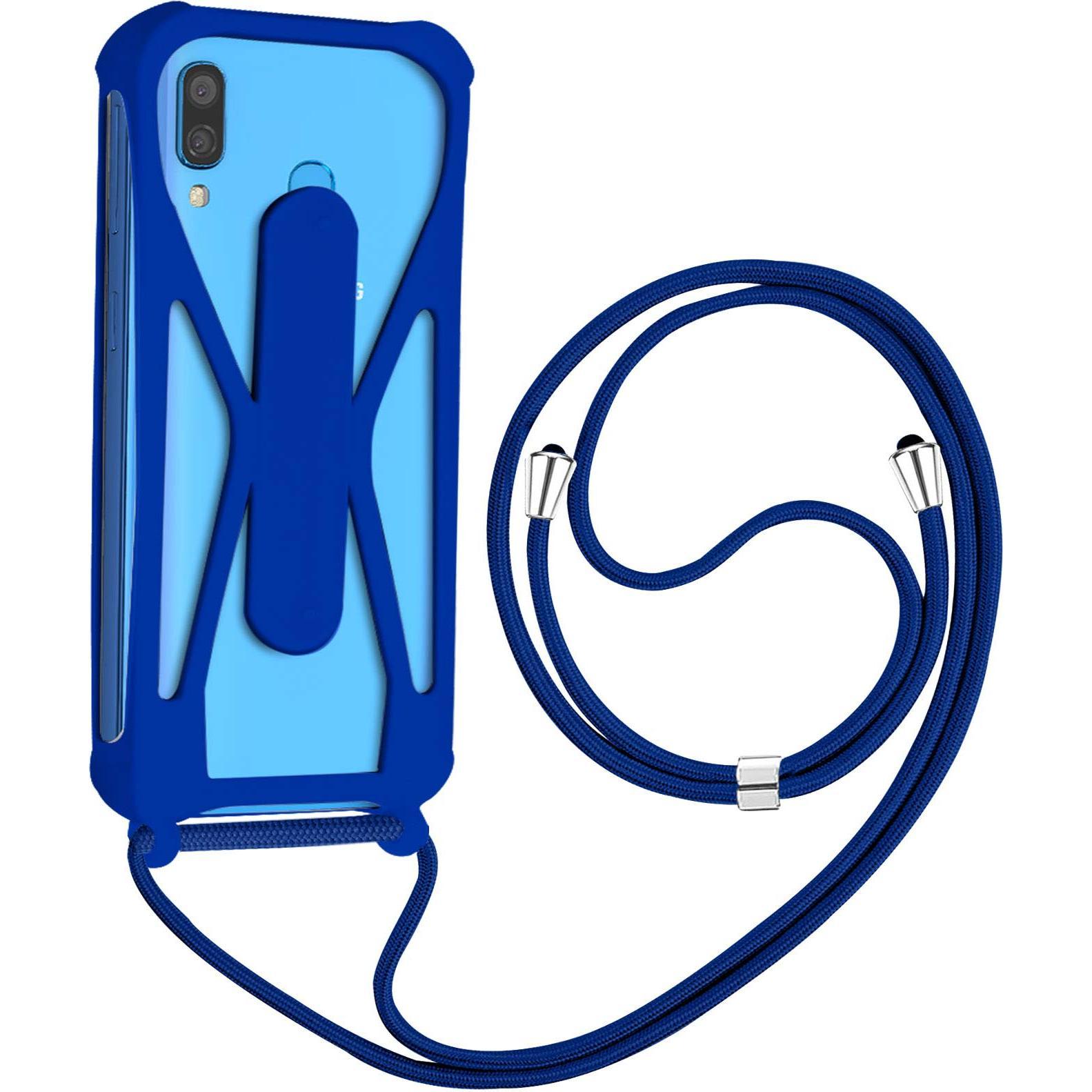 Thumbnail - Avizar Universelle Handyhülle mit Kette Series, Handykette, Blau