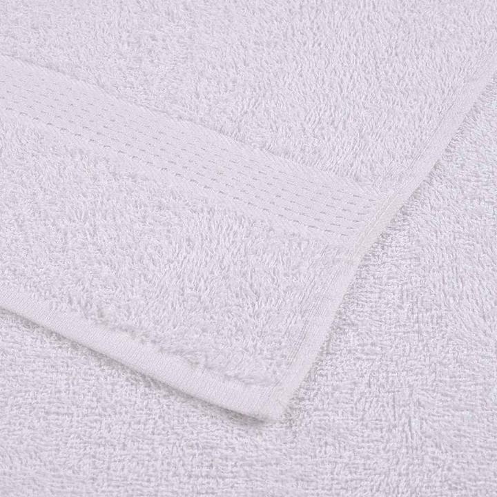 Immagine prodotto vidaXL Asciugamani da bagno 25 pz. Bianco 100x150 cm 360 g/m² 100% cotone Asciugamano da doccia (100 x 150 cm)