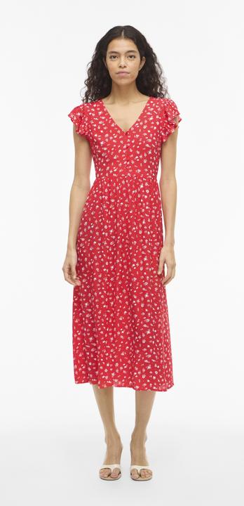Image du produit Vila VIHIBIKI V-Ausschnitt Maxikleid (42)