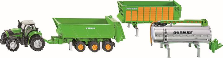 Siku Traktor Deutz mit Anhängerset