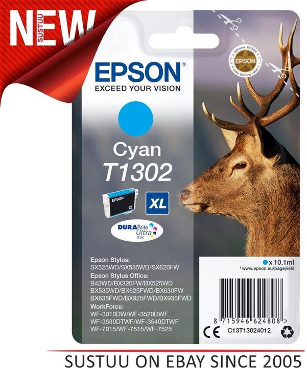 Produktbild Epson T1302 DuraBrite Ultra (C)