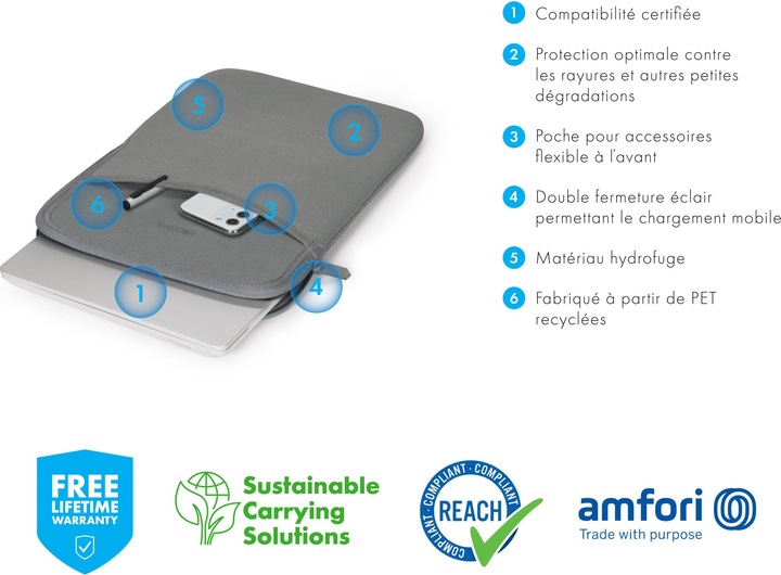 Productafbeelding Dicota Eco Slim (13", Microsoft)