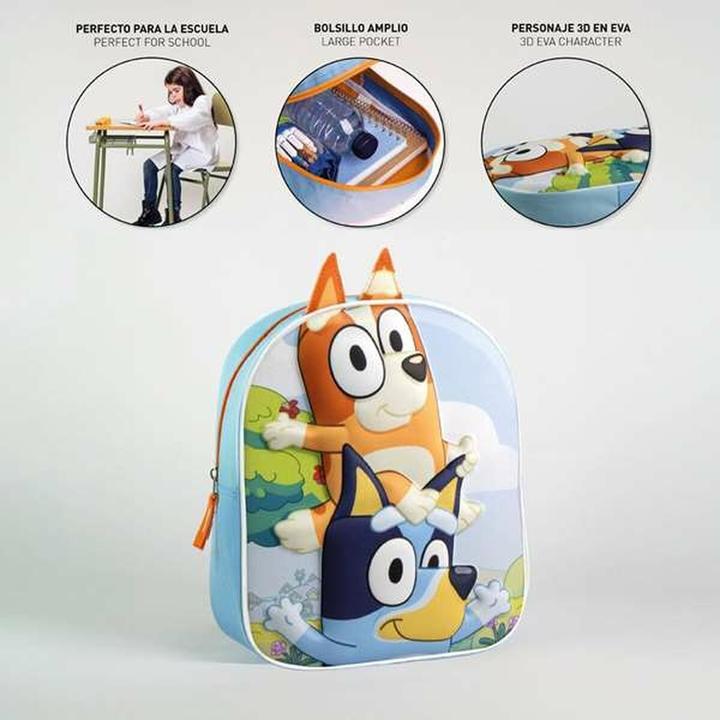 Actual product image Cerdá Schulrucksack 3D Bluey Blau