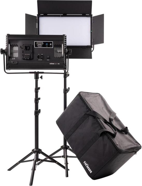 Dörr Kit 2 pannelli LED DLP-70W con 2 treppiedi e borsa (novità)