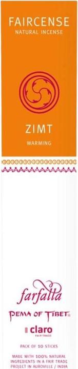 Image du produit Farfalla Faircense Räucherstäbchen Zimt (10 Stk)