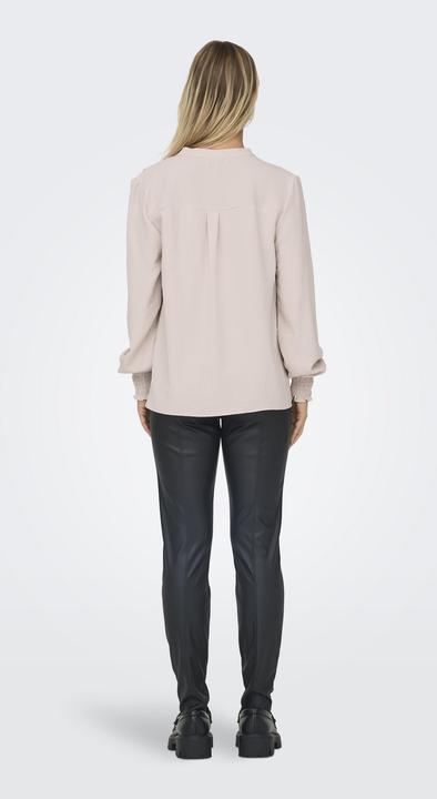 Produktbild Only Normal geschnitten Rundhals Gesmokte Ärmelbündchen Voluminöser Armschnitt Top Top (S)