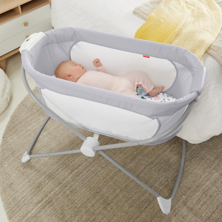 Actual product image Mattel 3-in-1 Foldable Bassinet Crib