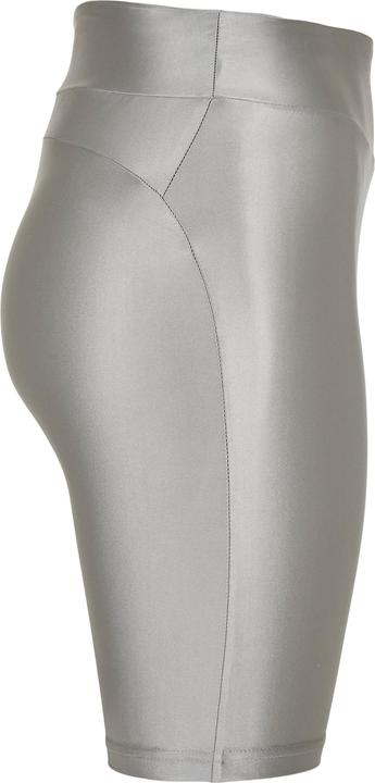 Actual product image Urban Classics Ladies Highwaist Shiny Metallic Cycle Shorts (5XL)