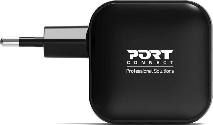Image du produit Port Designs Port WALL GaN2 CHARGER USB-C & USB-A 65W (65 W, 3 ports)