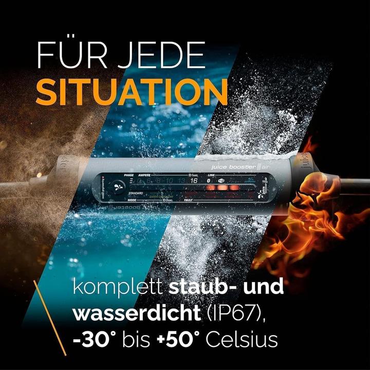 Produktbild Juice Technology Juice Booster 3 air EU Traveller Set (Typ 2, 11 kW, 16 A)