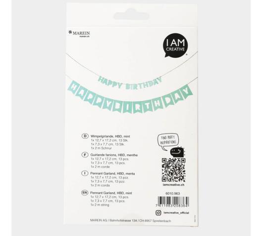 Actual product image I Am Creative Garland (2 pcs.)