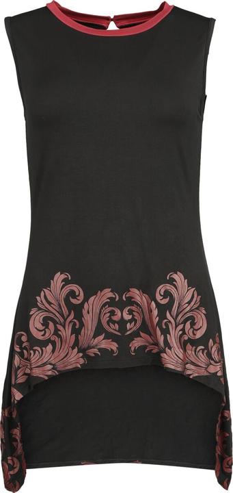 Produktbild Black Premium Top with Ornaments Print (S)