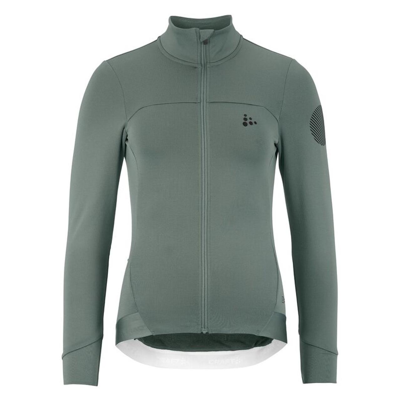 Craft, Damen, Velotrikot, Adv SubZ Ls W Jacke (L), Blau, Grün, L