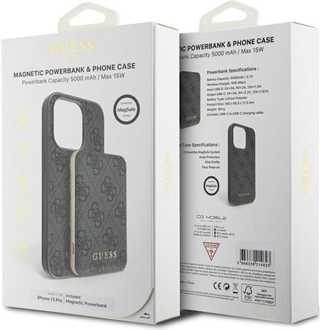 Produktbild Guess Set Magnetic Powerbank & Phone Case (Apple iPhone 13 Pro)