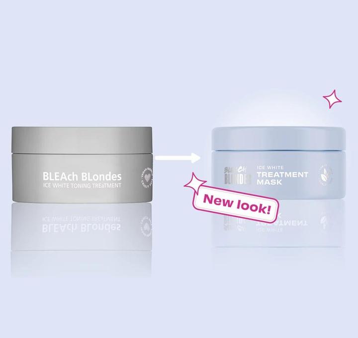 Actual product image Lee Stafford eachondes Ice White Toning Treatment - Mask for cooler shade ofond hair - 200ml (200 ml)