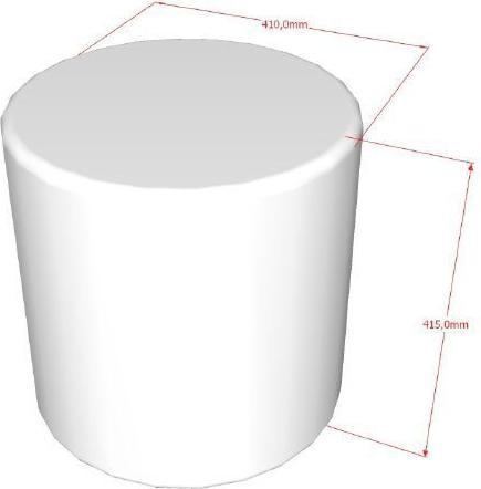 Image du produit Vipack Moon Pouf Boucle Rose