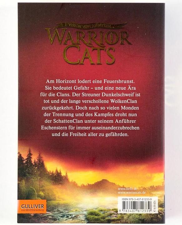 Produktbild Warrior Cats - Vision von Schatten. Fluss aus Feuer (Deutsch, Erin Hunter, 2021)