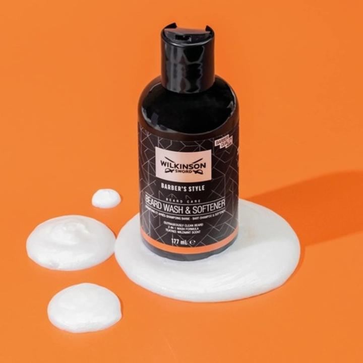 Actual product image Wilkinson Barber's Style Beard Wash and Softener for Men 177ml (177 ml)