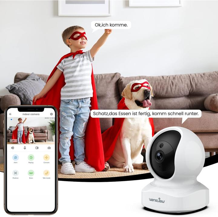 Immagine prodotto Wansview Telecamera IP bianca