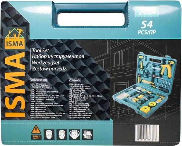 Actual product image Isma Tool Set 54pcs (54 pieces)