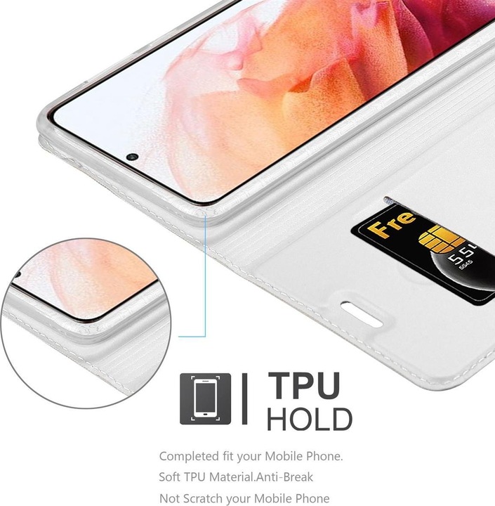 Produktbild Cadorabo Book Classy Style Cover (Samsung Galaxy S21 5G)