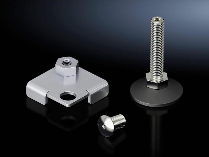 Actual product image Rittal VX IT leveling feet with internal adjustment