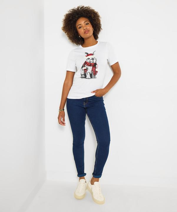 Produktbild Joe Browns Festive Embroidered Bunny Tee (38)