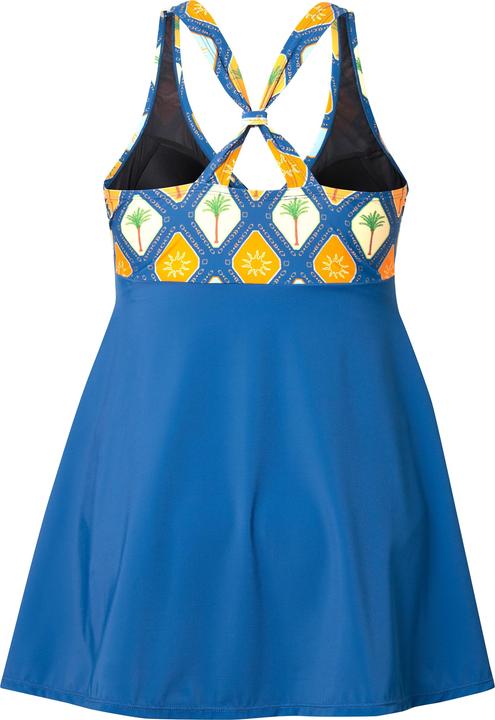 Produktbild Ulla Popken Badekleid, Schleife, Softcups, Neckholder-Optik (44)