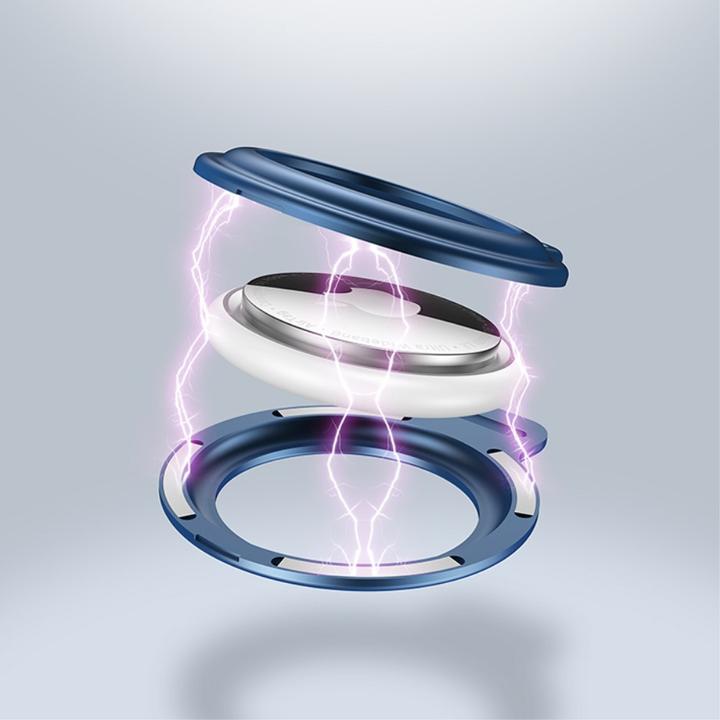 Immagine prodotto Ueli Express Portachiavi magnetico in alluminio per Apple AirTag Blu