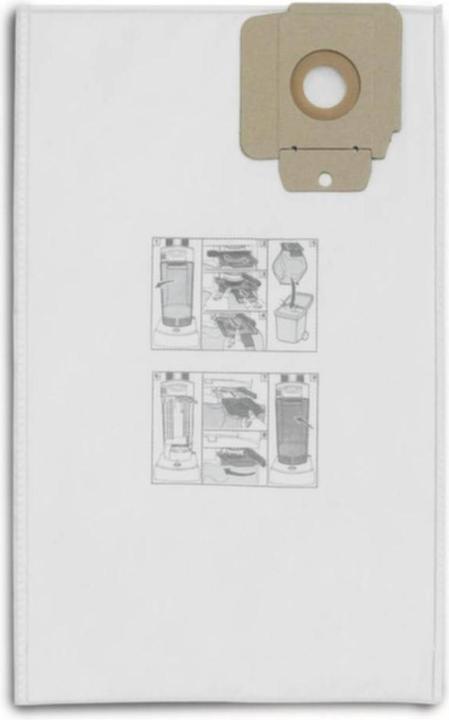 Image du produit Kärcher sacs filtrants en polaire 3 plis 10 pcs. CV 30/1 - 48/2