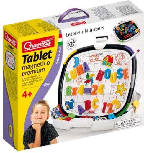 Image du produit Quercetti Plateau magnétique lettres et chiffres