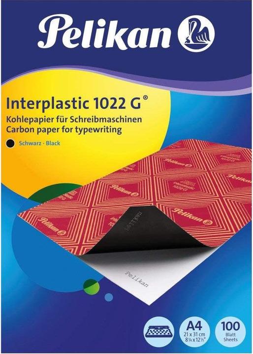 Produktbild Pelikan Kohlepapiere Interplastic (45 g/m², 100x)
