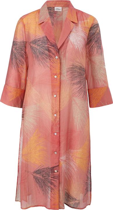 Actual product image s.Oliver Bluse Longbluse mit Allover-Print (36)